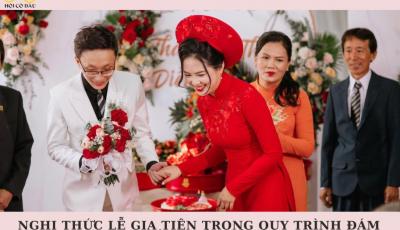Nghi thức lễ gia tiên trong quy trình đám cưới truyền thống ở Việt Nam