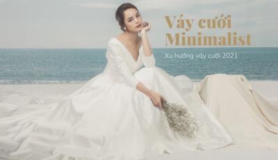 Váy cưới Minimalist – Xu hướng váy cưới lên ngôi 2021