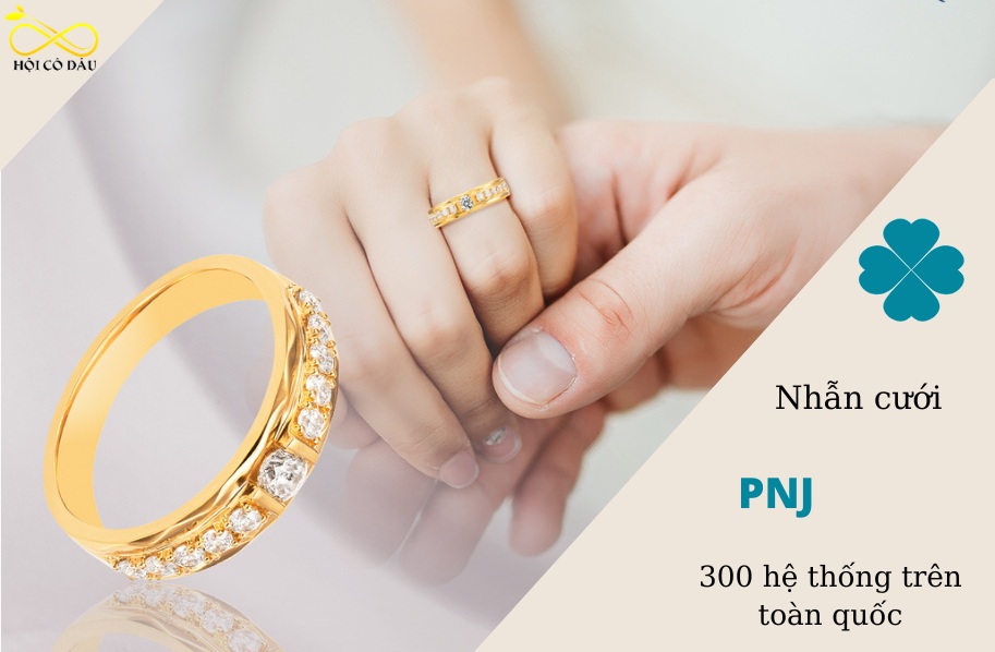 Nhẫn cưới PNJ – Kể thước phim tình yêu bằng những tín vật cưới viên mãn